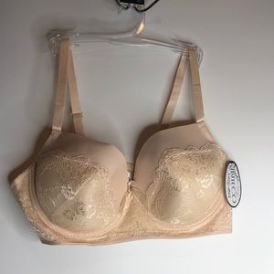 NWT Inteco Underwire Padded Bra PLUS SIZE